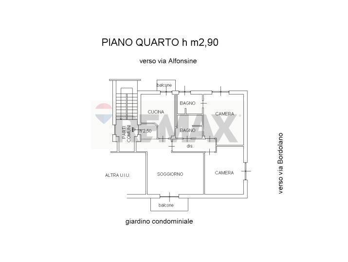 Pianta 2D - Trilocale via Bordolano
 
7, San Donato Milanese - planimetria 1