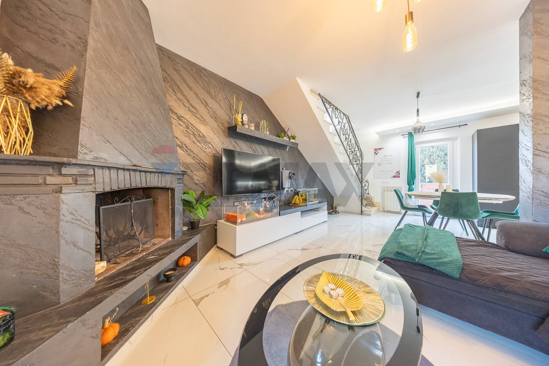 Soggiorno - Casa semi indipendente Via Fabio Rugiadi, Fiumicino - foto 2