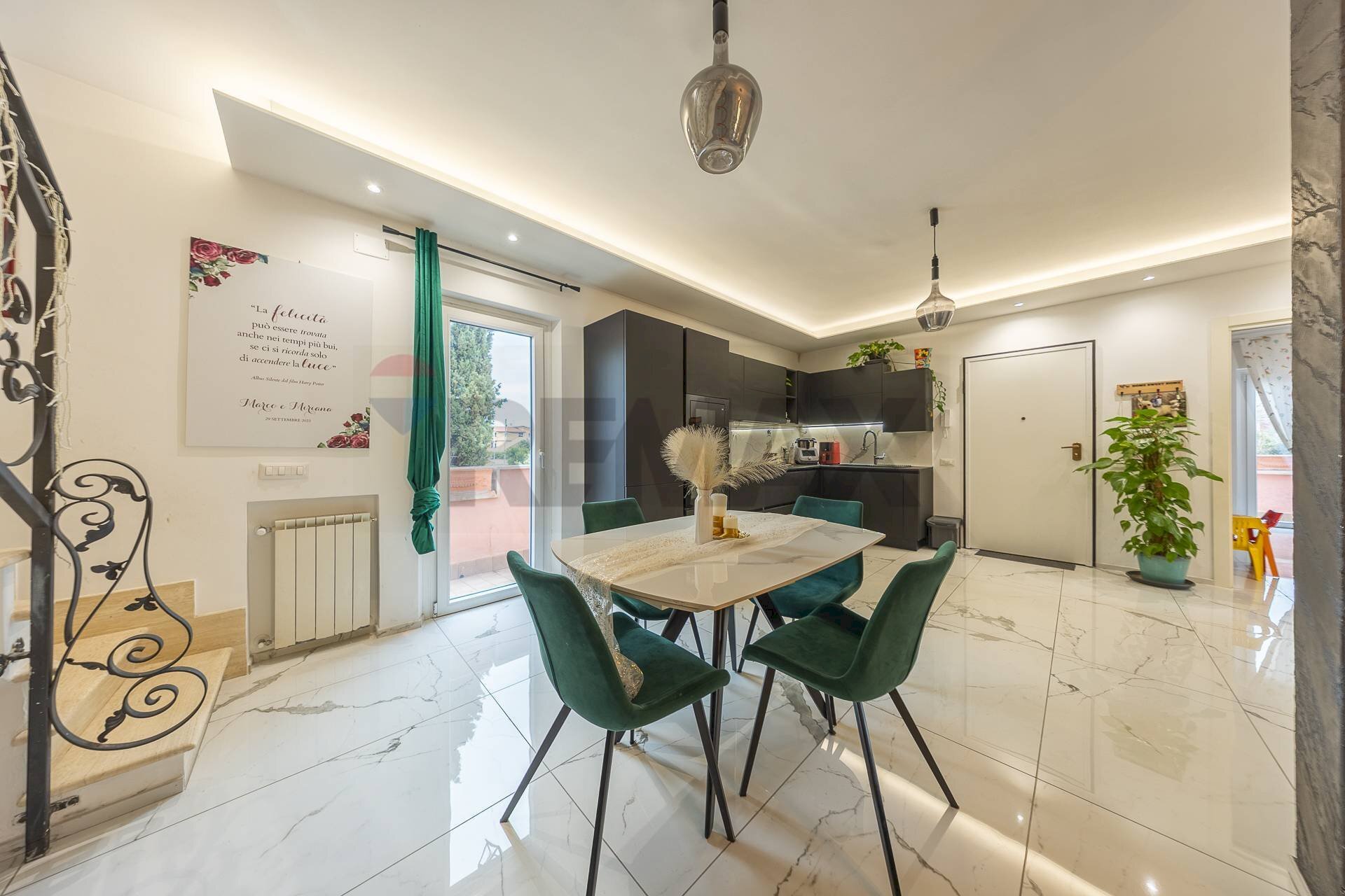 Sala da pranzo - Casa semi indipendente Via Fabio Rugiadi, Fiumicino - foto 3