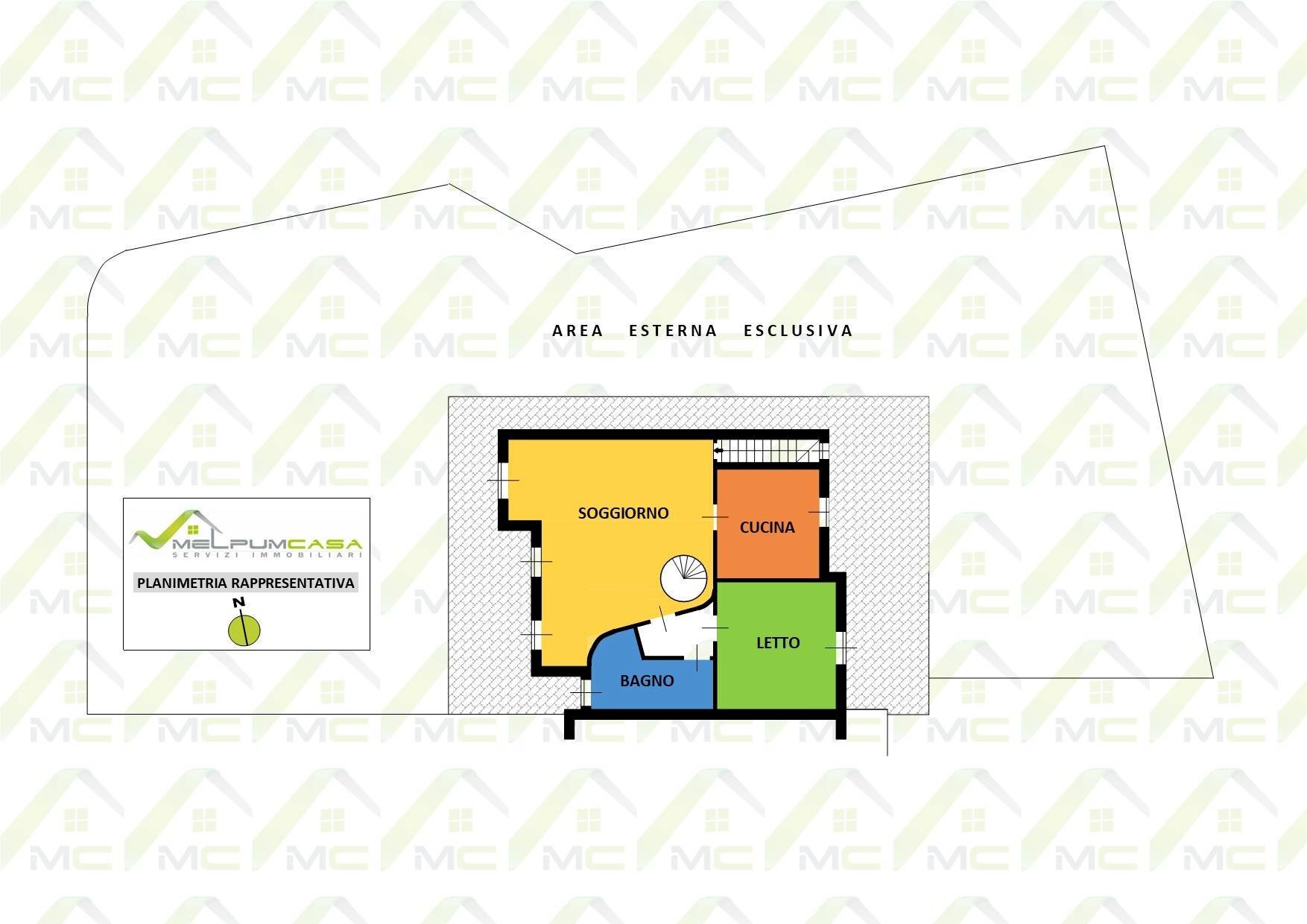 Foto 17 - Terraced Villa VIA  MATTEOTTI
 
3, Truccazzano - floor plans 1