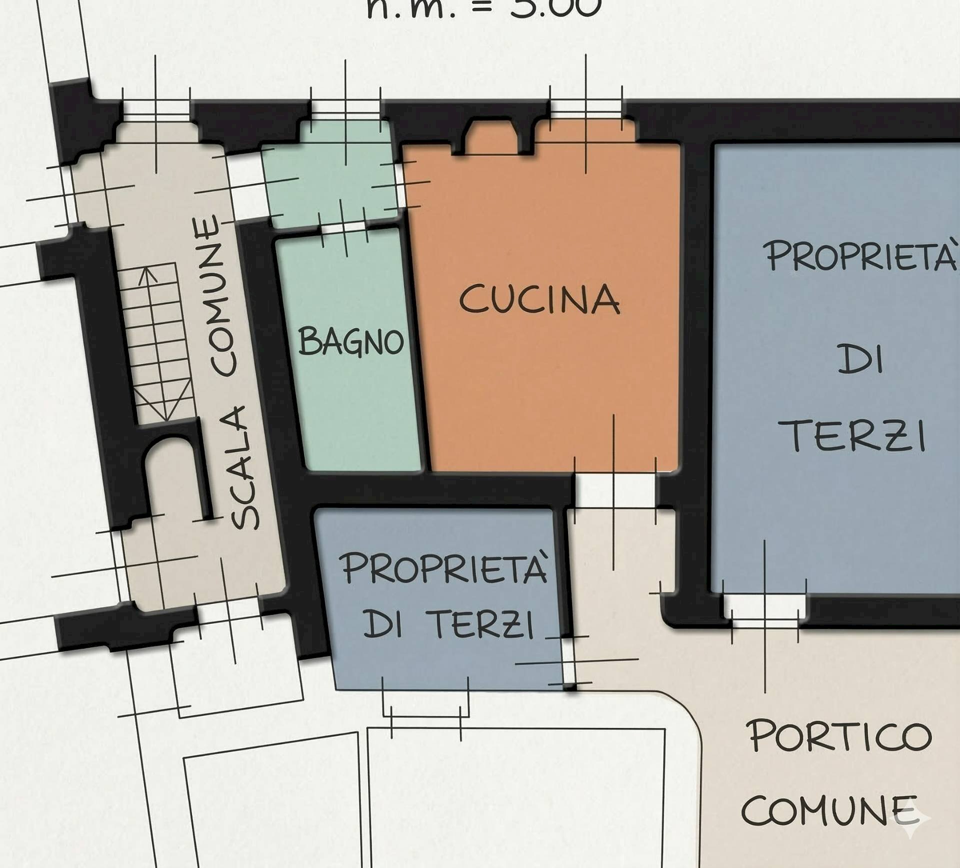 Foto 1 - Three-room apartment vicolo Perelli
 
13, Mezzago - photo 1