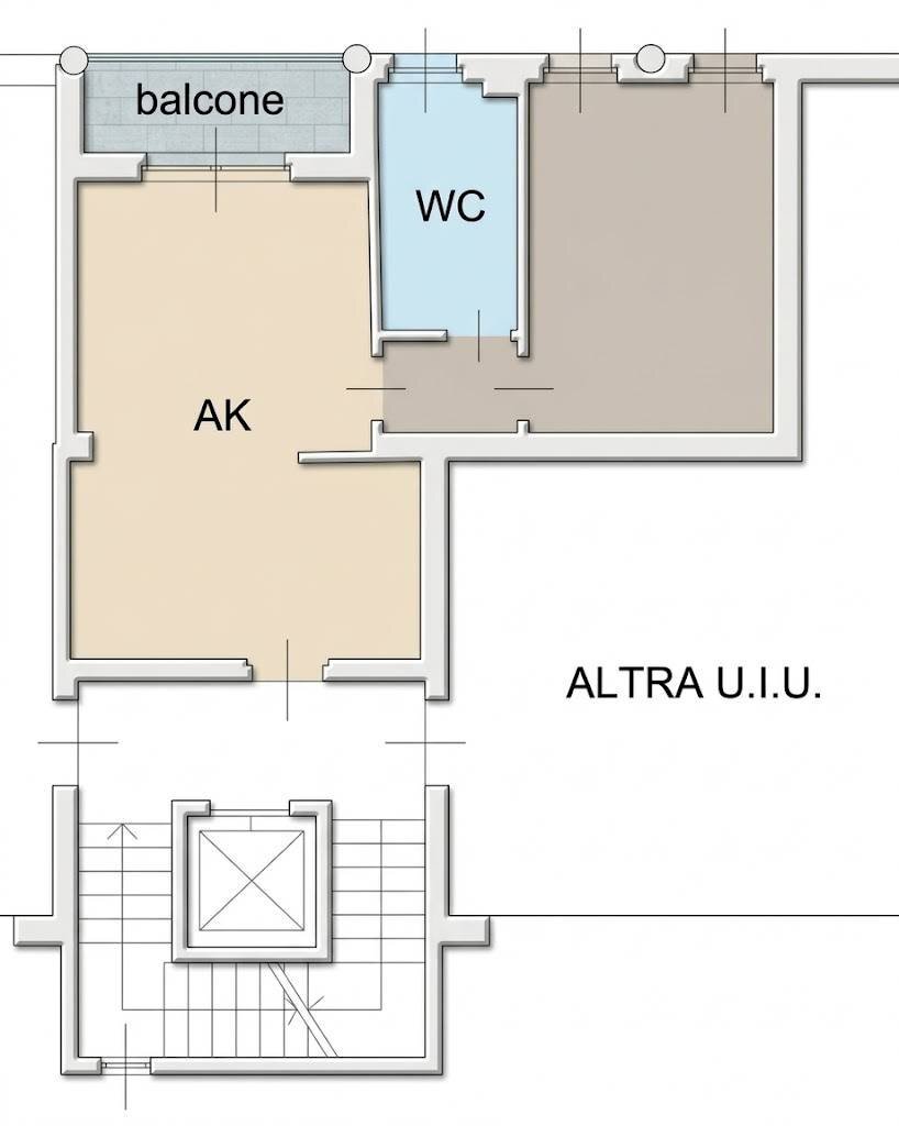 Foto 2 - Two-room apartment via Marconi
 
2/B, Roncello - photo 2