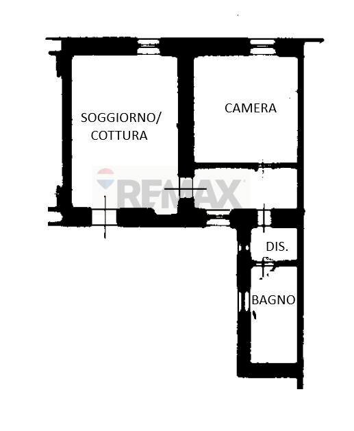 Pianta 2D - Casa semi indipendente via Giuseppe Restelli
 
16, Olgiate Olona - planimetria 1