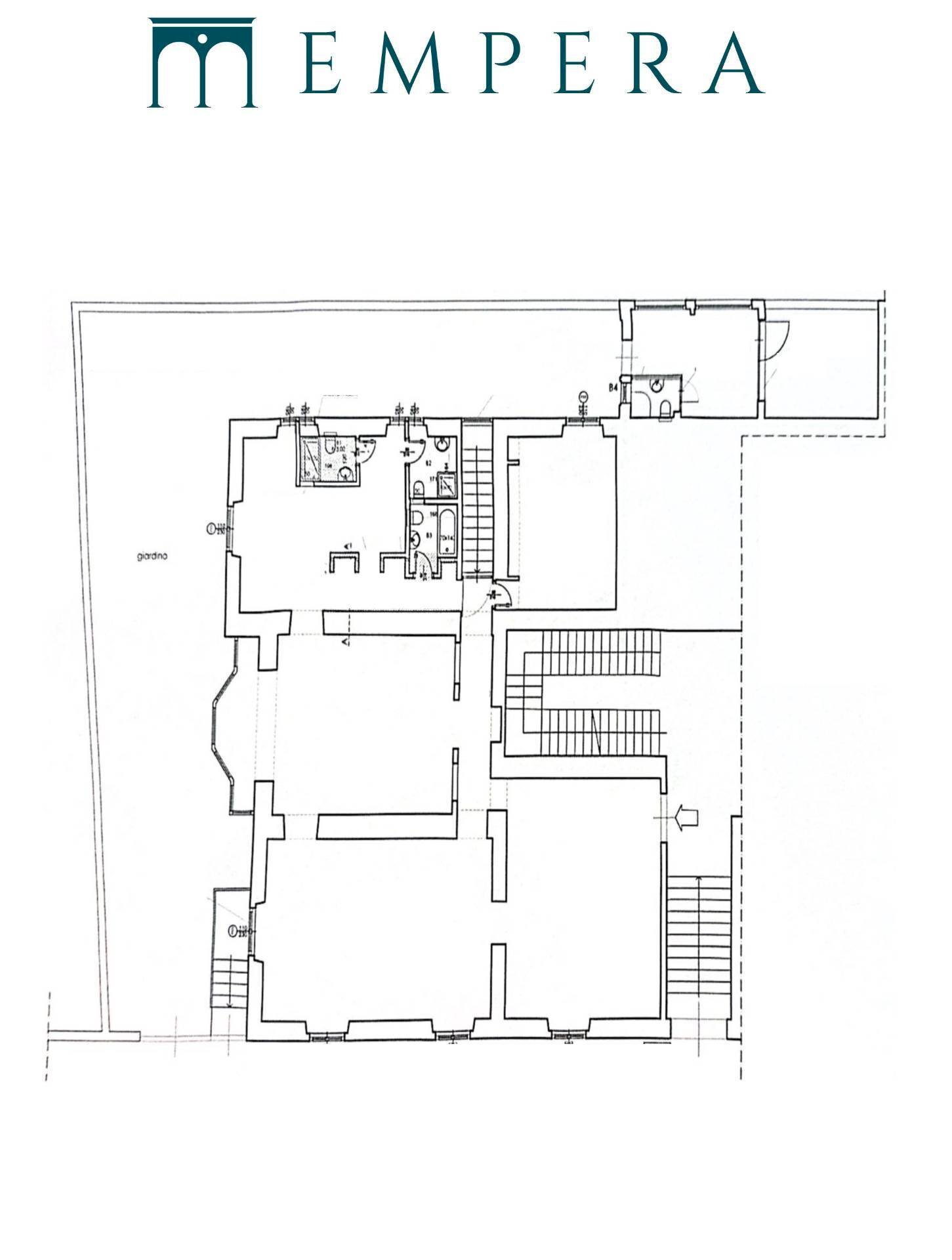 Foto 24 - Appartamento Via Degli Scipioni, Roma - planimetria 1