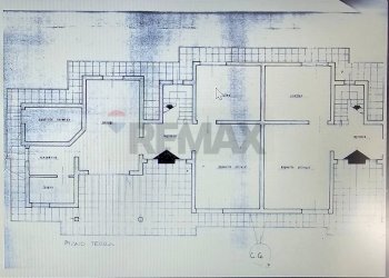 Pianta 2D - Casa semi indipendente Santa Giustina in Colle - foto 5