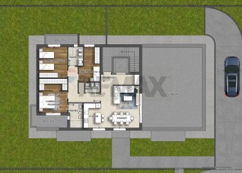 Pianta 2D - Attic VIA FERATINE, Montebelluna - photo 11