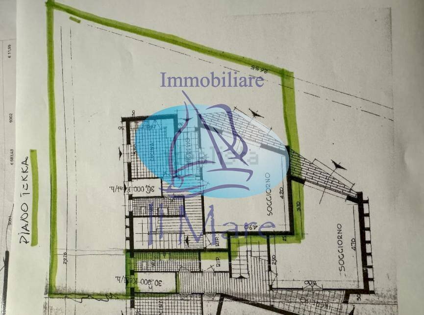 Foto 26 - Casa indipendente vIa della Luna, Viareggio - planimetria 1