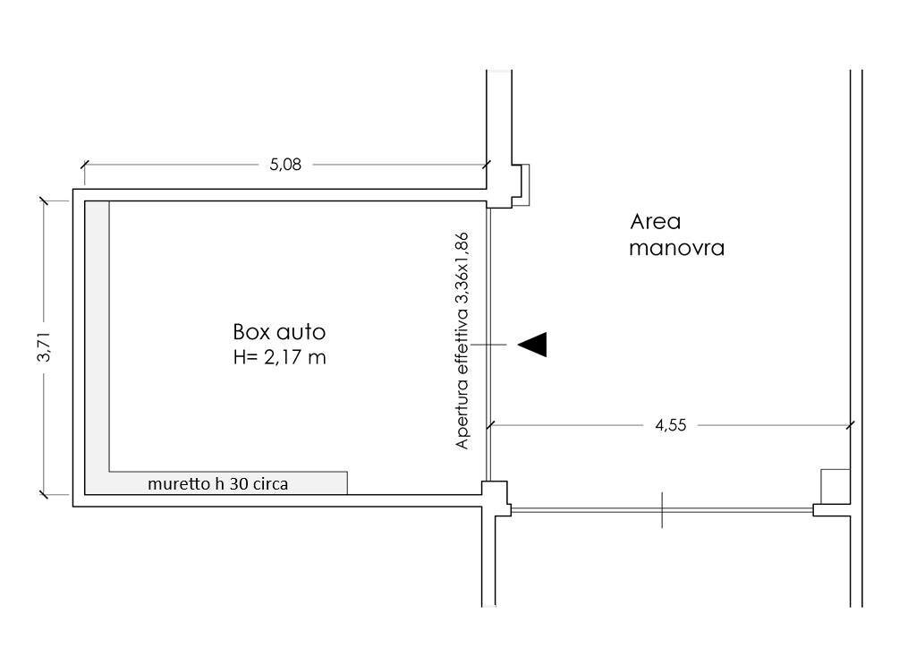 Foto 6 - Box Via V. Veneto, Albisola Superiore - planimetria 1
