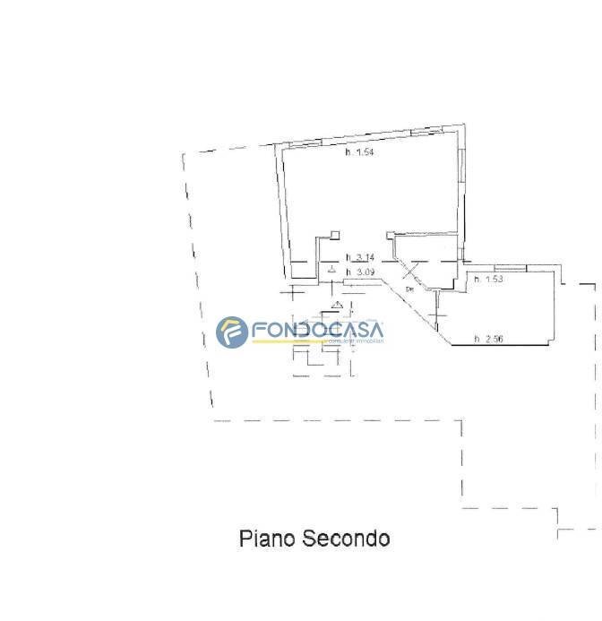 scheda catastale - Bilocale Via Lago, Montignoso - planimetria 1