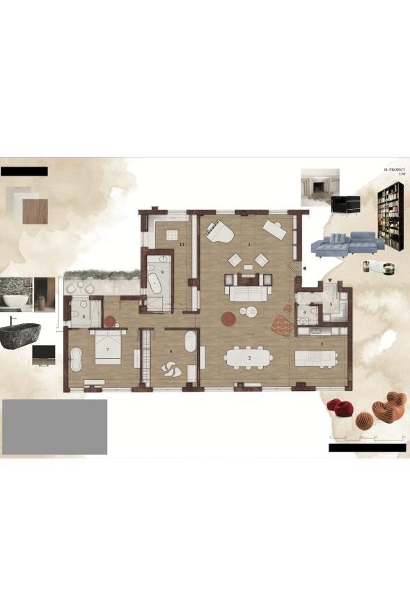 Appartamento via della Vite, 3, Roma (zona Centro Storico) - planimetria 1