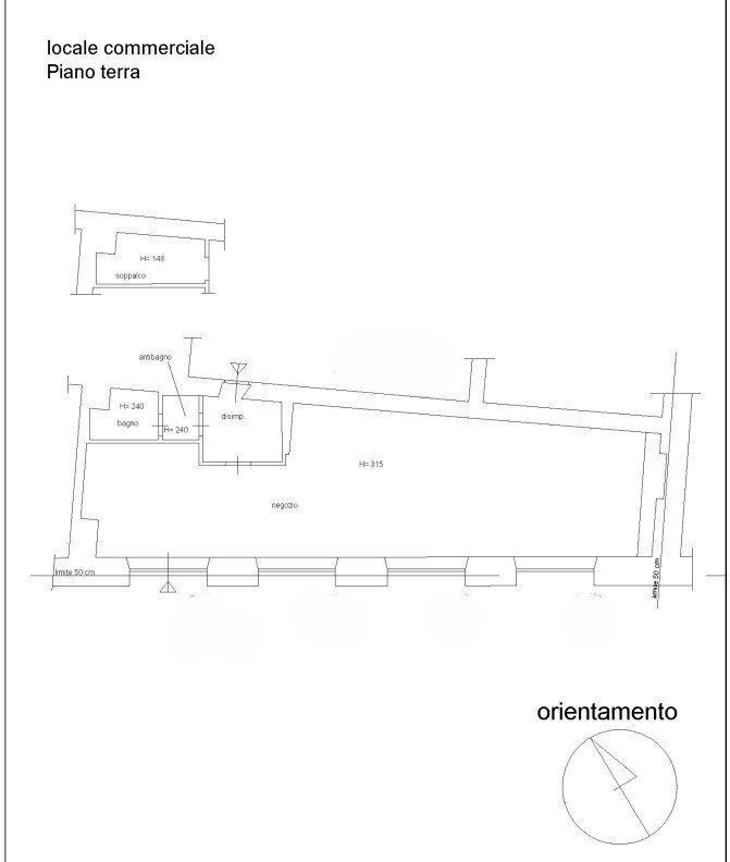 Ufficio via Arenula, 35, Roma (zona Centro Storico) - planimetria 1