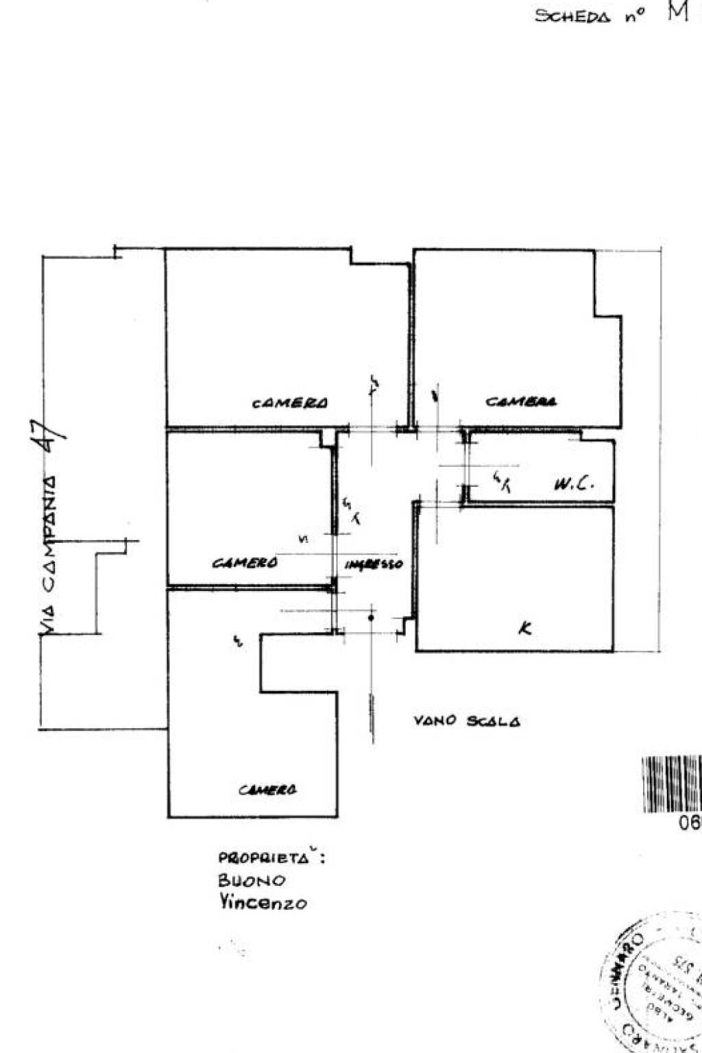 Quadrilocale Taranto - planimetria 1