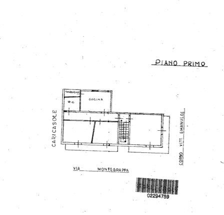 Trilocale via Montegrappa, 3, Taranto - planimetria 1