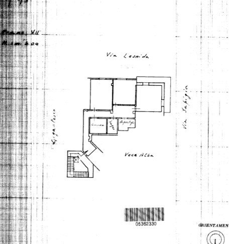 Three-room apartment via Japigia, 6, Taranto - floor plans 1