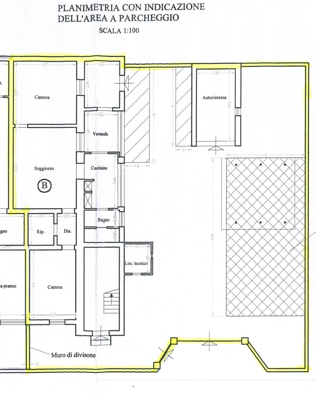 Villa Statte - planimetria 1