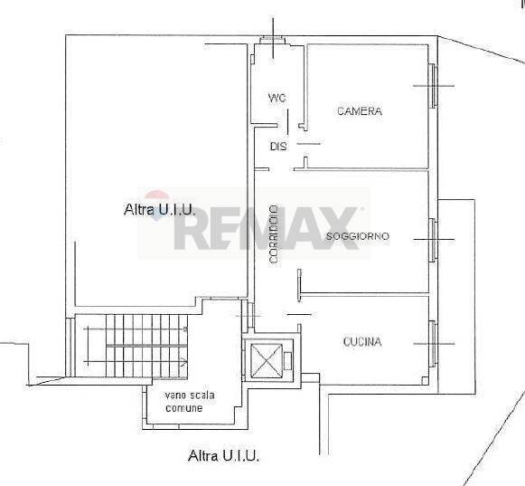 Pianta 2D - Two-room apartment VIA GARIBALDI
 
52, Bollate - floor plans 1