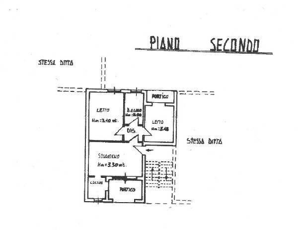 Foto 37 - Trilocale Via Italo Svevo
 
4, Olbia - planimetria 1