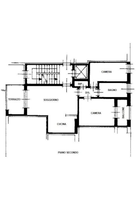 Trilocale piazza Don Giuliano Ravedoni, 1, Pella - planimetria 1