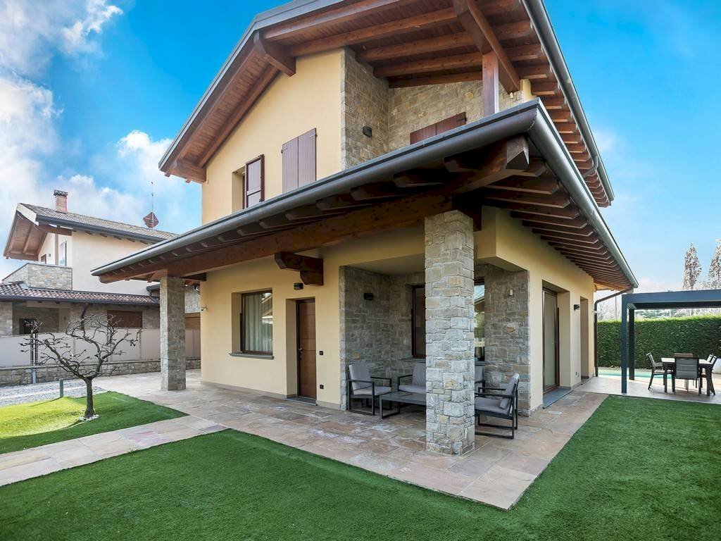 Giardino - Villa via Andrea Fantoni, 6, Cenate Sotto - foto 2