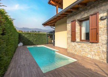 Piscina - Villa via Andrea Fantoni, 6, Cenate Sotto - foto 4