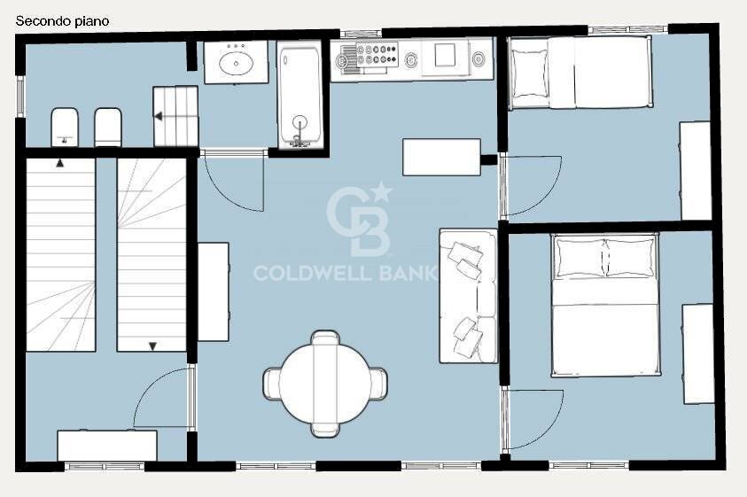 Foto 30 - Quadrilocale Salita del Salandro, Campo nell'Elba - planimetria 1