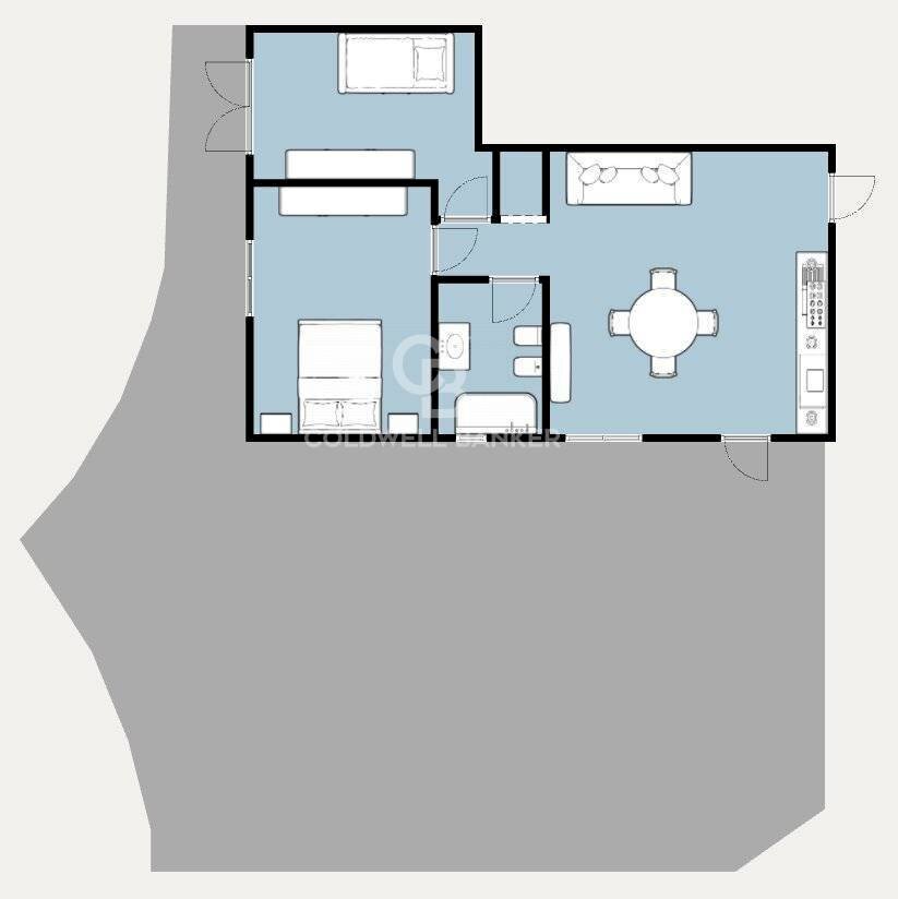 Foto 17 - Trilocale Via Giuseppe Dossetti, Tavazzano con Villavesco - planimetria 1