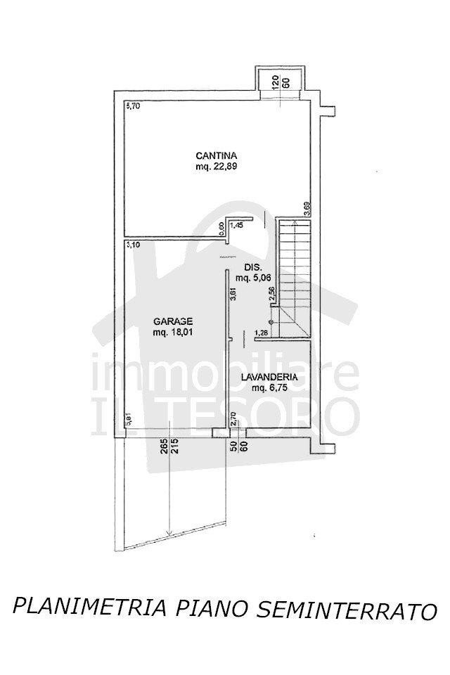 Terraced Villa via Pietro Nenni, 13, Verucchio - floor plans 1