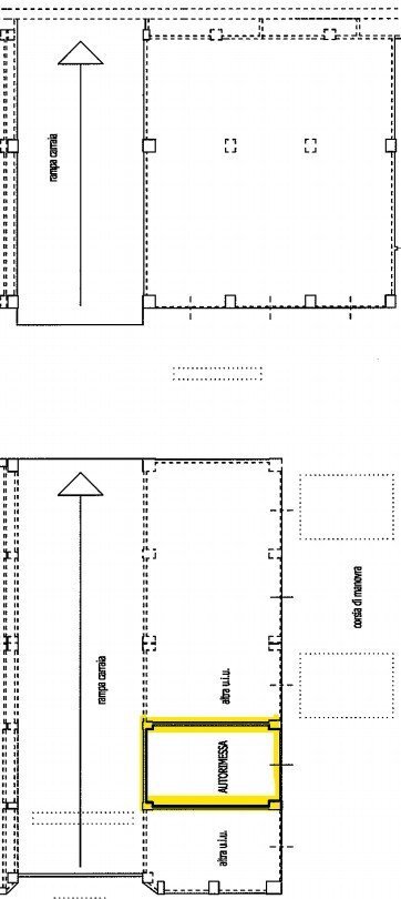 Box via Donato Bramante, Cuneo (zona Donatello) - planimetria 1