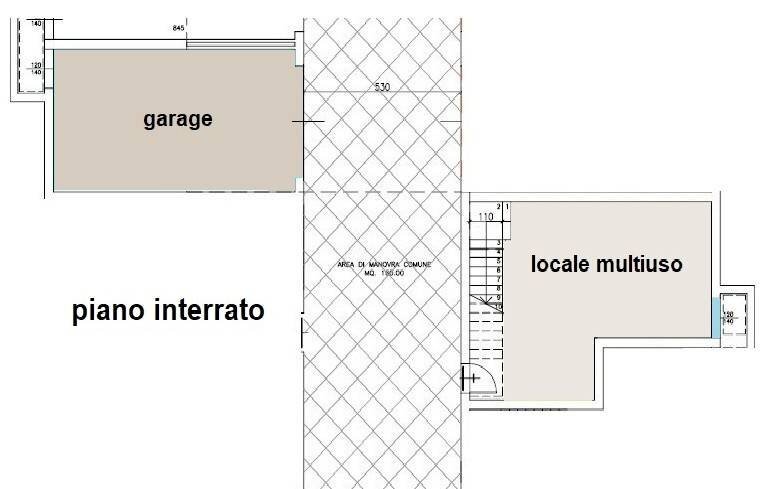 Planimetria - Four-room apartment via Roma, Mozzecane - photo 2