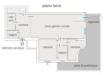 Planimetria - Four-room apartment via Roma, Mozzecane - photo 1