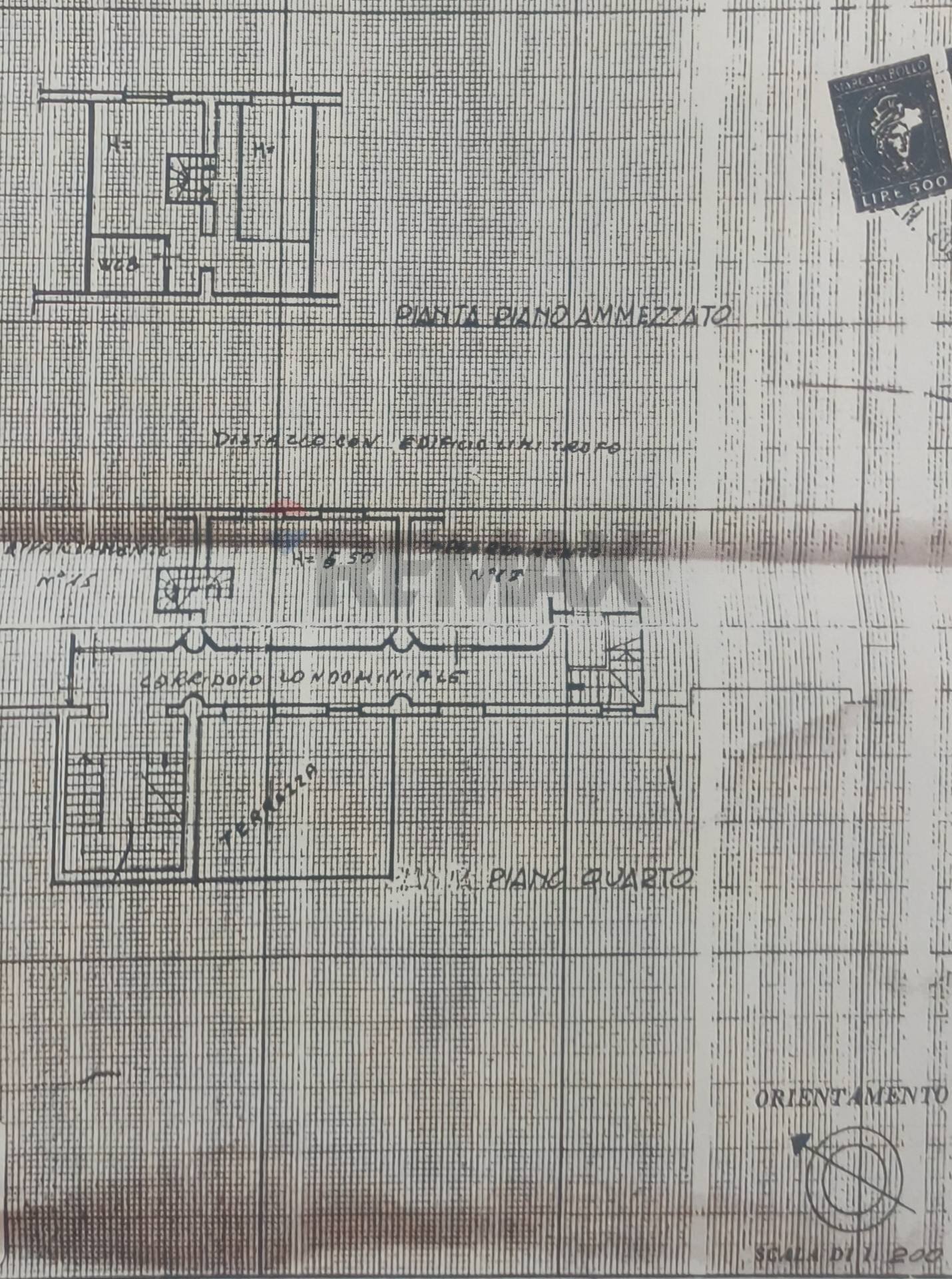Pianta 2D - Loft Via Mariano Stabile
 
172, Palermo - floor plans 1