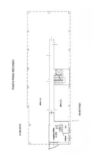 Bilocale via Bottazzi, Alessandria - planimetria 1