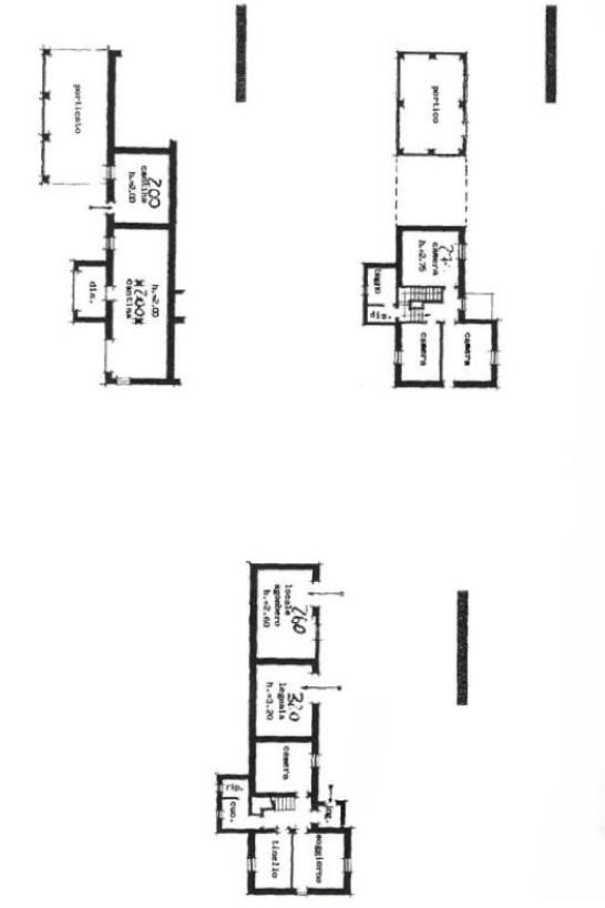 Villa Frazione Costa dei Ferrai, Fabbrica Curone - planimetria 1