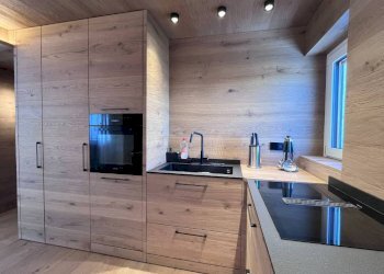 Cucina - Trilocale via Monfol, 41, Sauze d'Oulx - foto 14