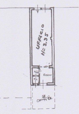 Ufficio via del Lavoro, Bologna (zona San Donato) - planimetria 1