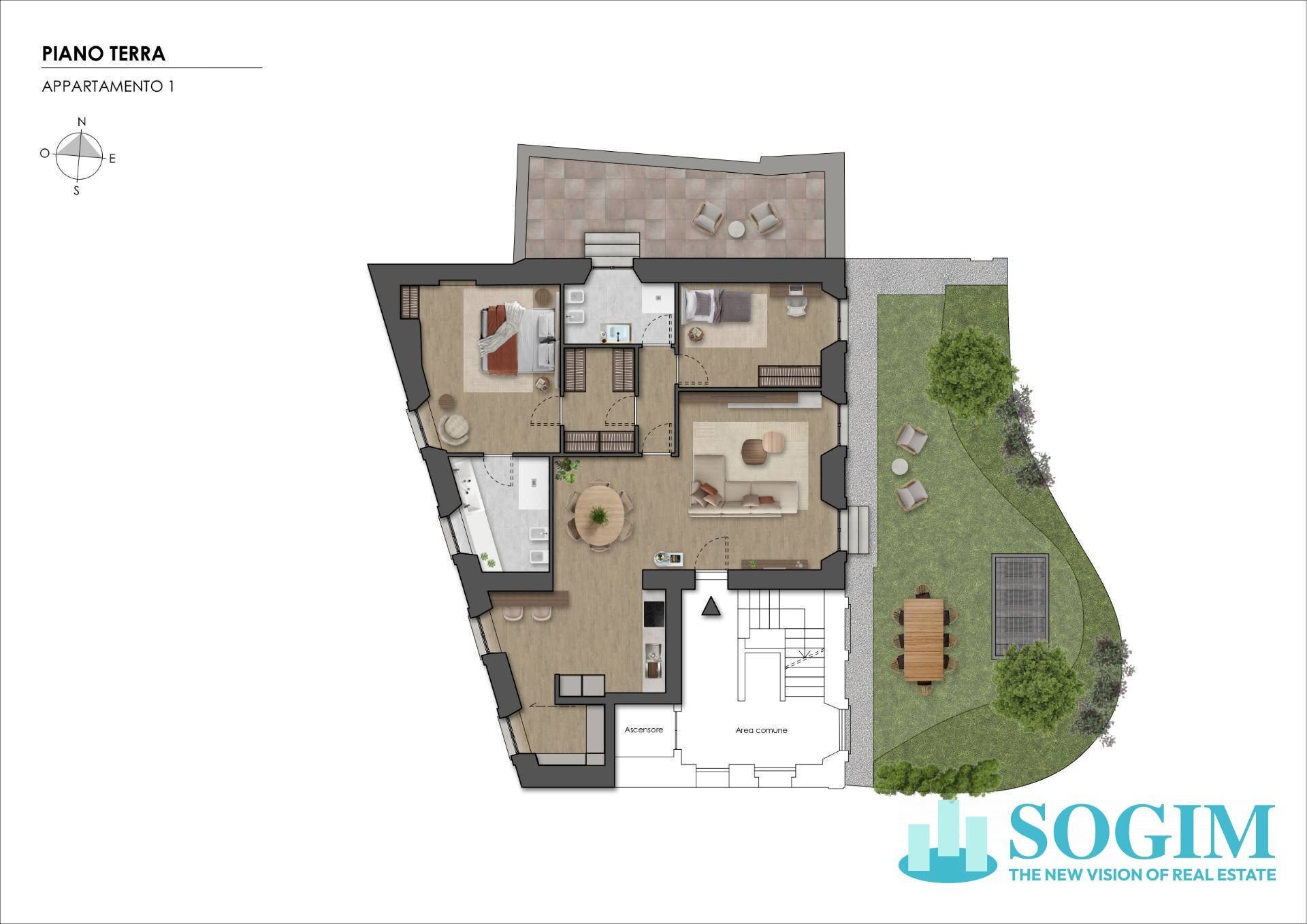 Foto 35 - Trilocale Via Manzoni
 
5/7, Monza - planimetria 1