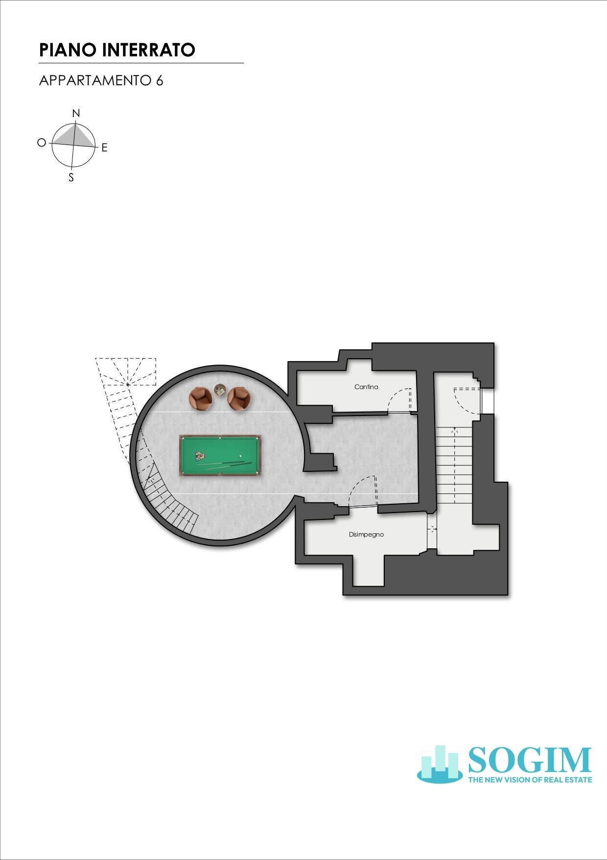 Foto 35 - Appartamento Via Manzoni
 
5/7, Monza - planimetria 1