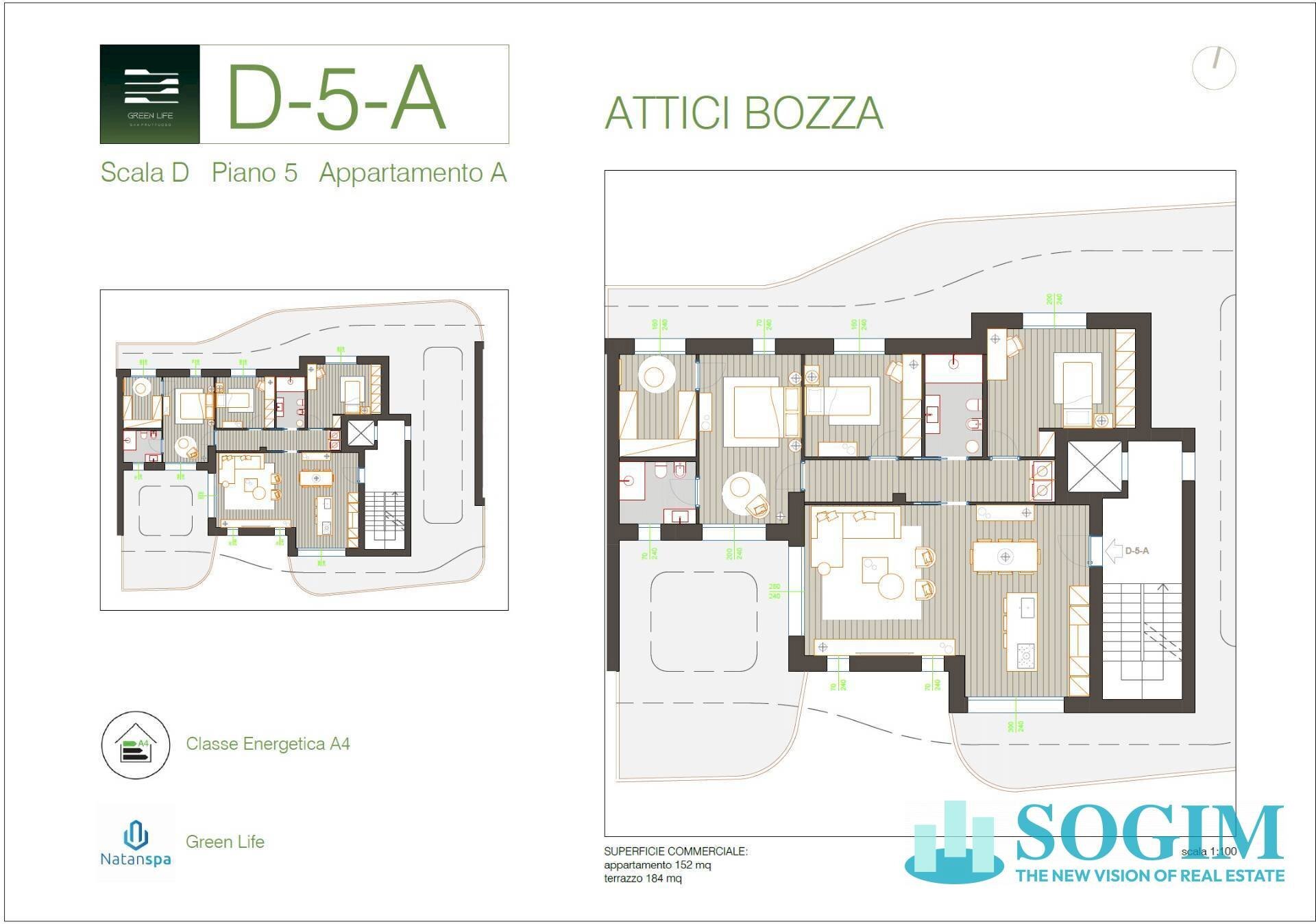 Foto 7 - Attico via Tazzoli
 
15, Monza - planimetria 1