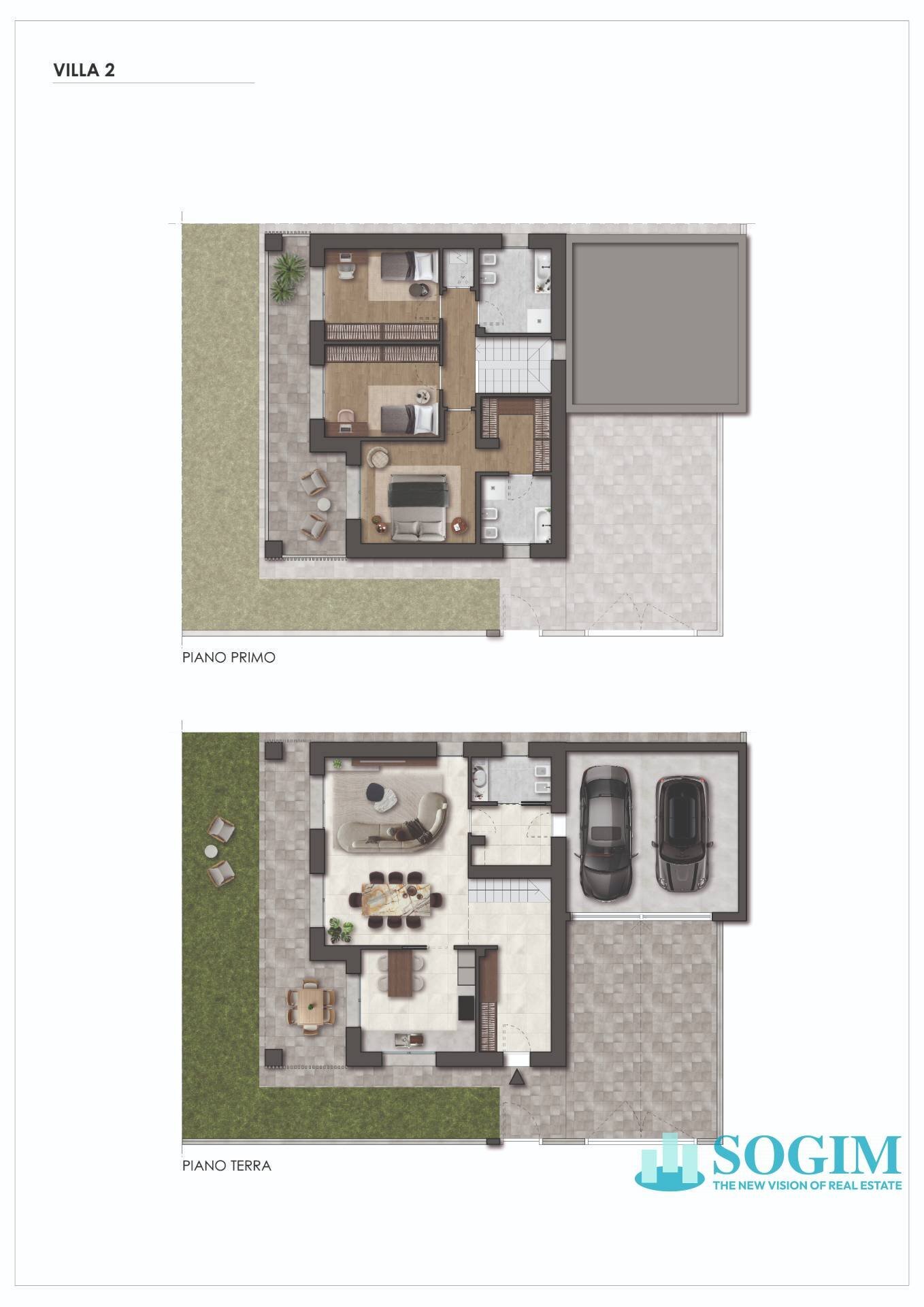 Foto 12 - Villa Via Marelli
 
snc, Monza - floor plans 1