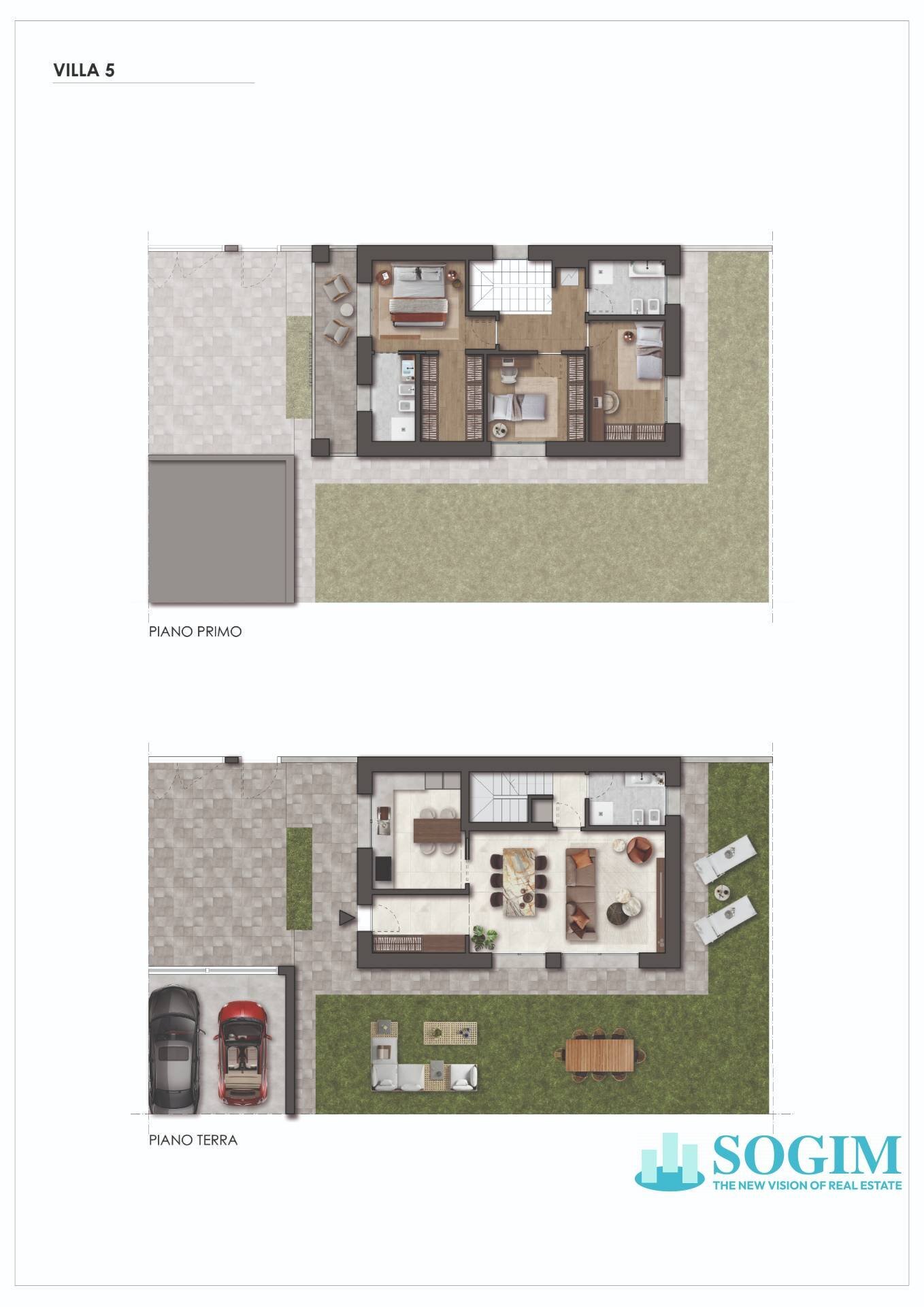 Foto 13 - Villa Via Marelli
 
snc, Monza - floor plans 1