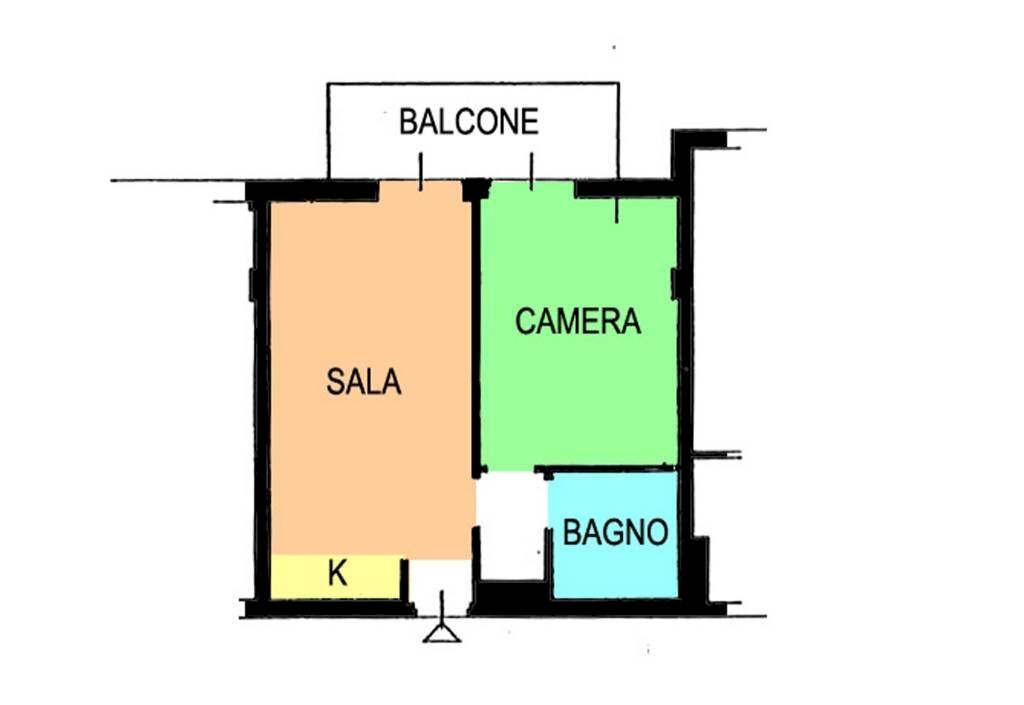 Planimetria - Appartamento via Aurelia, 2, Imperia - foto 2