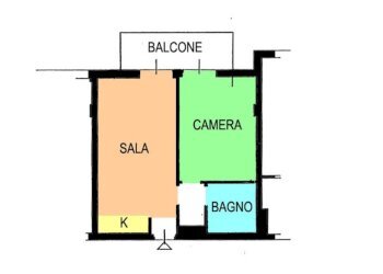 Planimetria - Appartamento via Aurelia, 2, Imperia - foto 2