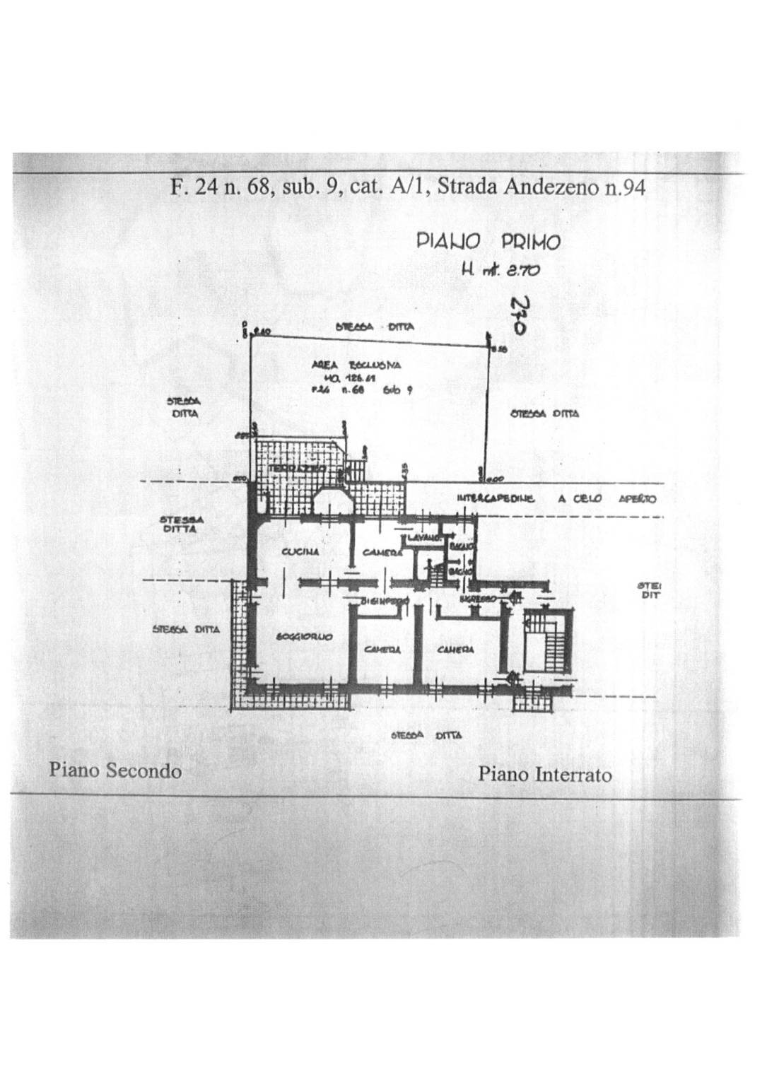 Appartamento strada Andezeno, 54, Chieri - planimetria 1