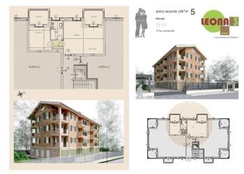 Planimetria - Bilocale strada Leona, Pavia - foto 2