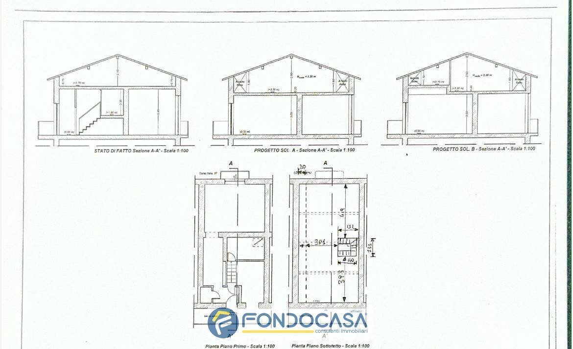 Foto 13 - Bilocale via Europa, Pontecagnano Faiano - planimetria 1
