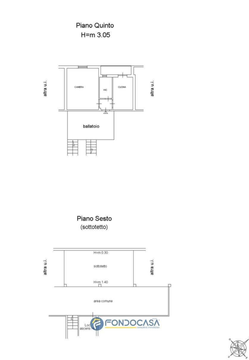Foto 13 - Two-room apartment Corso Europa
 
97, Pontecagnano Faiano - floor plans 1