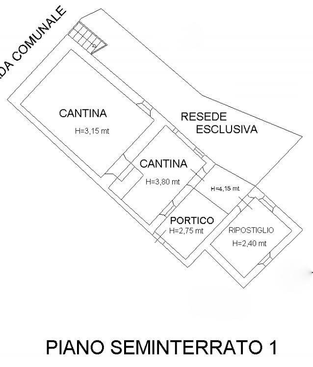 Foto 57 - Semi-detached house Pescaglia - floor plans 1