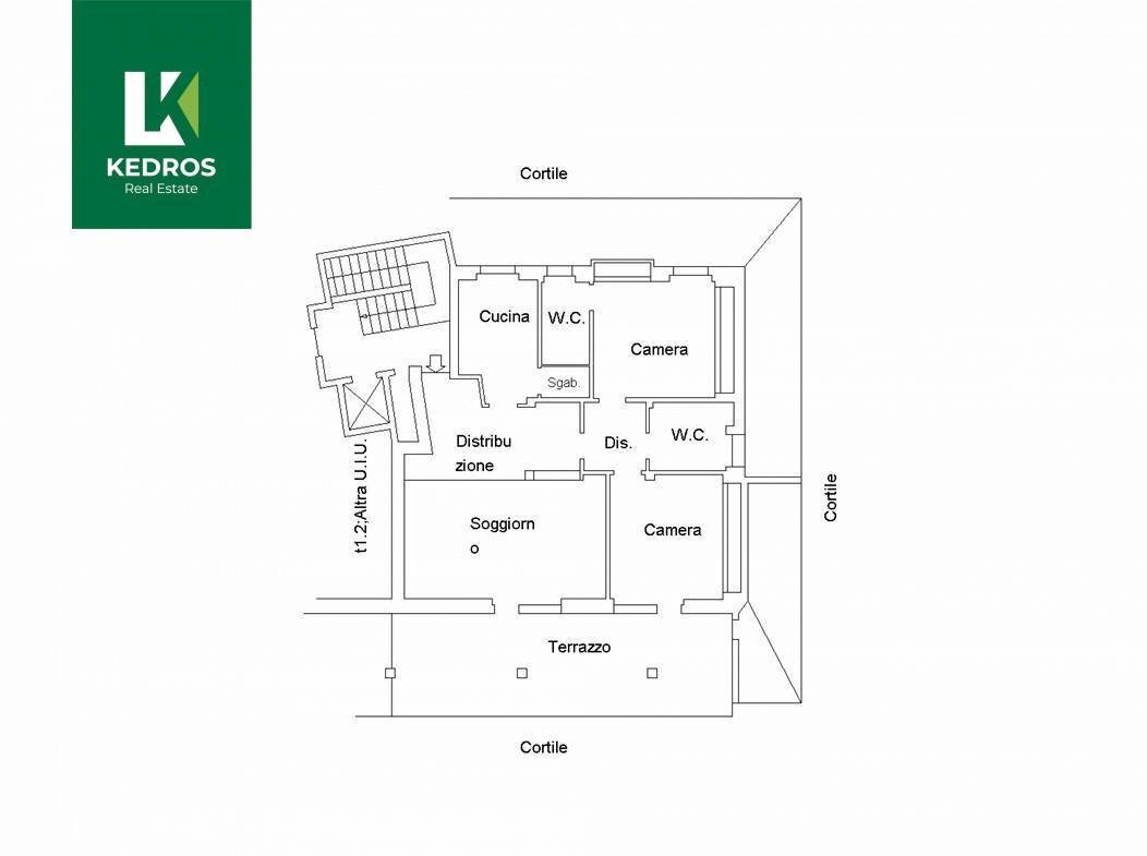 Foto 18 - Trilocale Via Frattini
 
2, Varese - planimetria 1