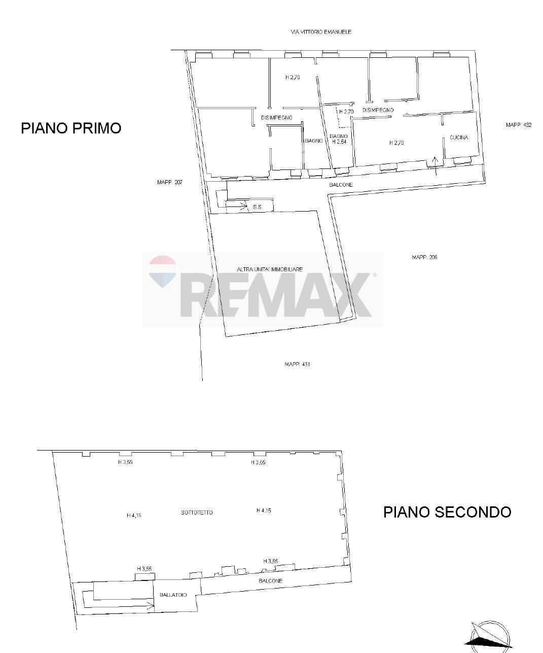 Pianta 2D - Casa indipendente via vittorio emanuele II
 
112, Borgo Ticino - planimetria 1