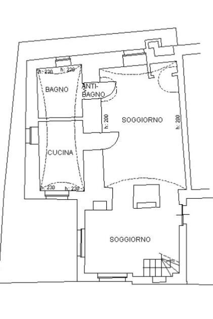 Casa indipendente strada di Prato Ferrero, 30, Villanova Mondovì - planimetria 1